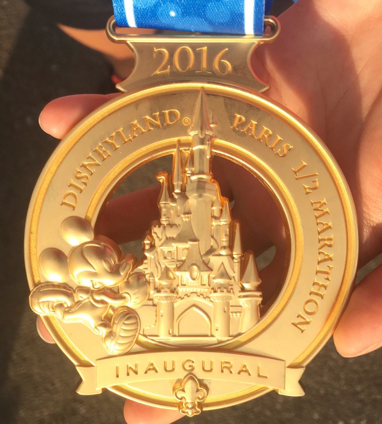 Médaille Semi-Marathon Disneyland Paris