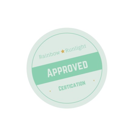 Certificat d'approbation Rainbow et Runlight