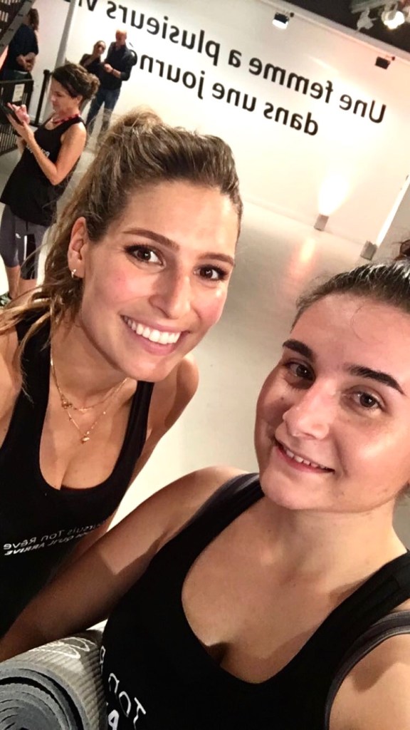 selfie avec laury thilleman