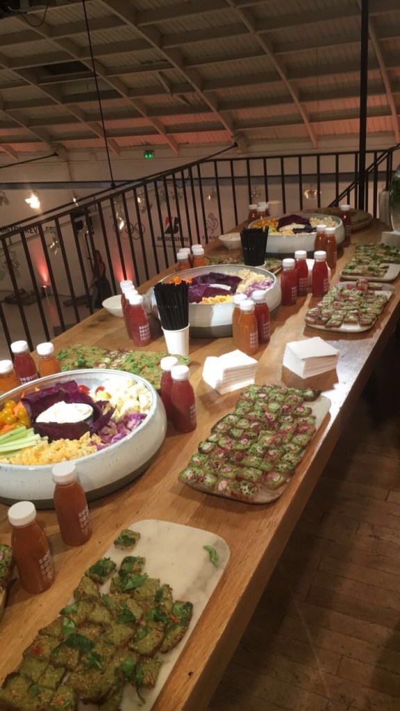 buffet sain, bio légumes