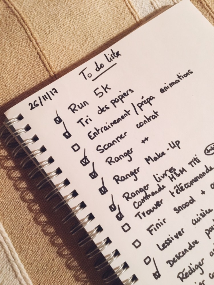 To do list façon bullet journal rainbow&amp;runlight
