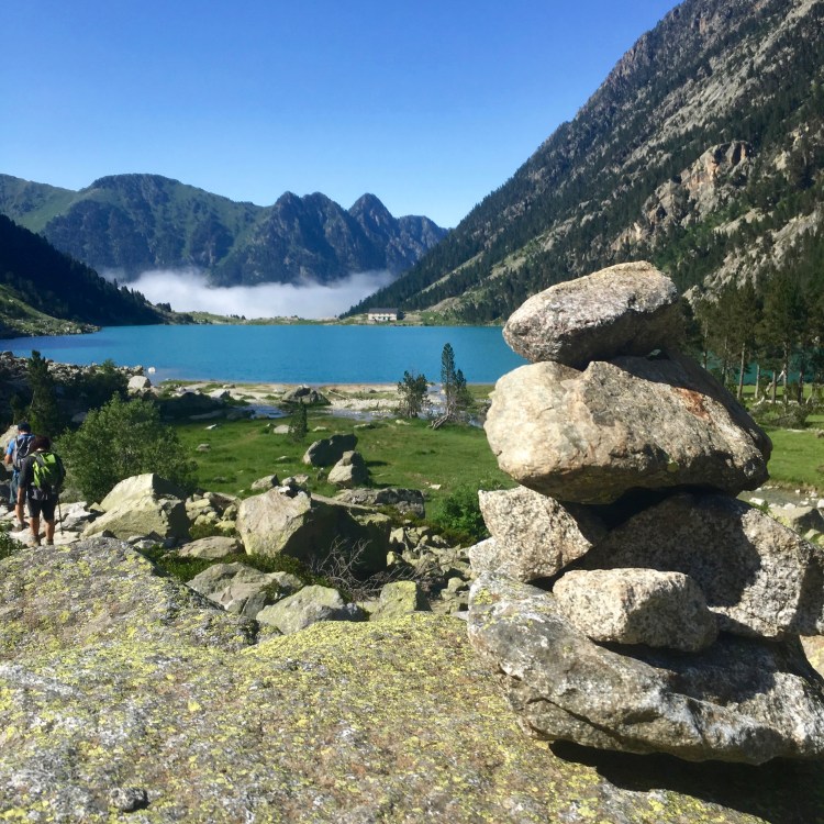 lac de Gaube rainbow&amp;runlight